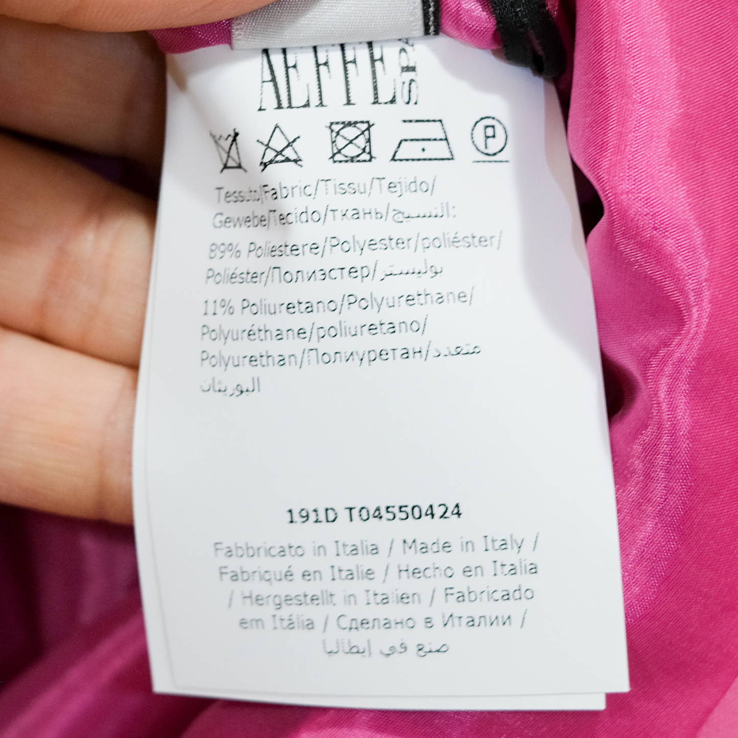 Pink Moschino Dress - Medium Size 38 -New with Tags