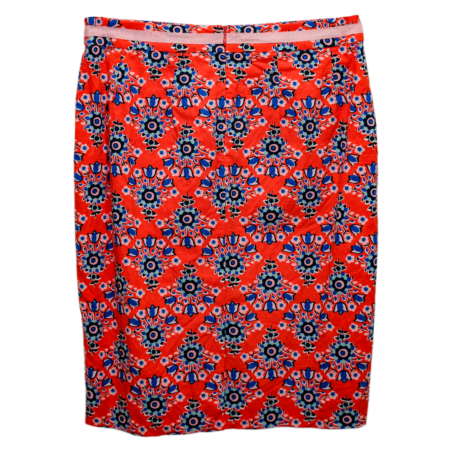 Red Floral Boden Skirt - Size 8