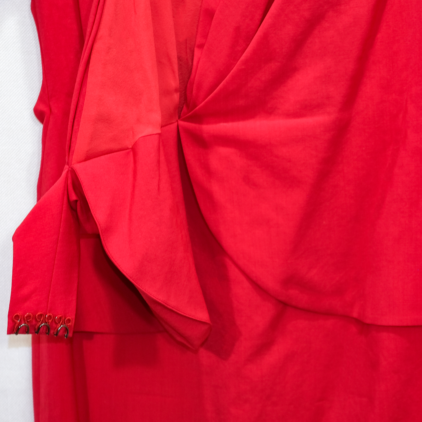 Ports 1961 Red Wrap Dress - Size SM