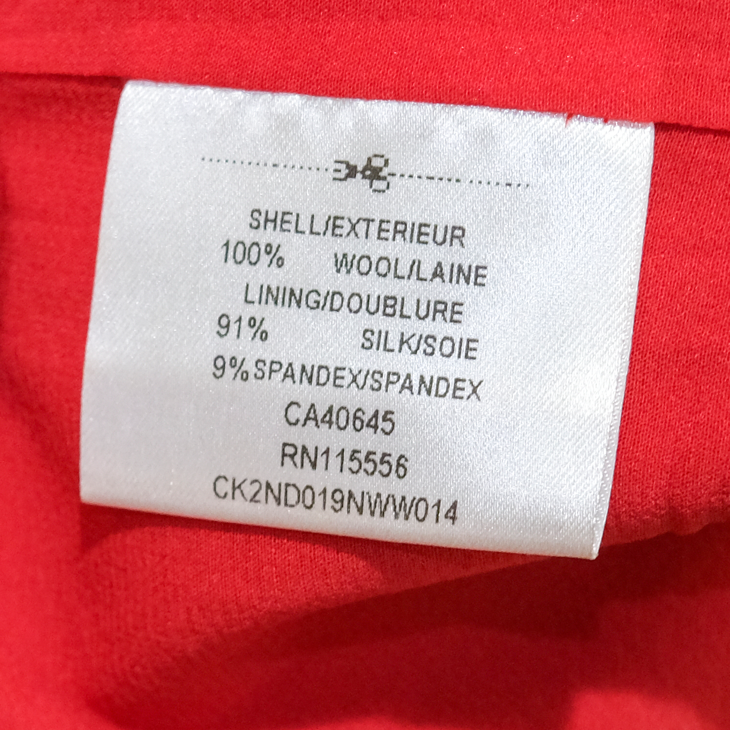Ports 1961 Red Wrap Dress - Size SM