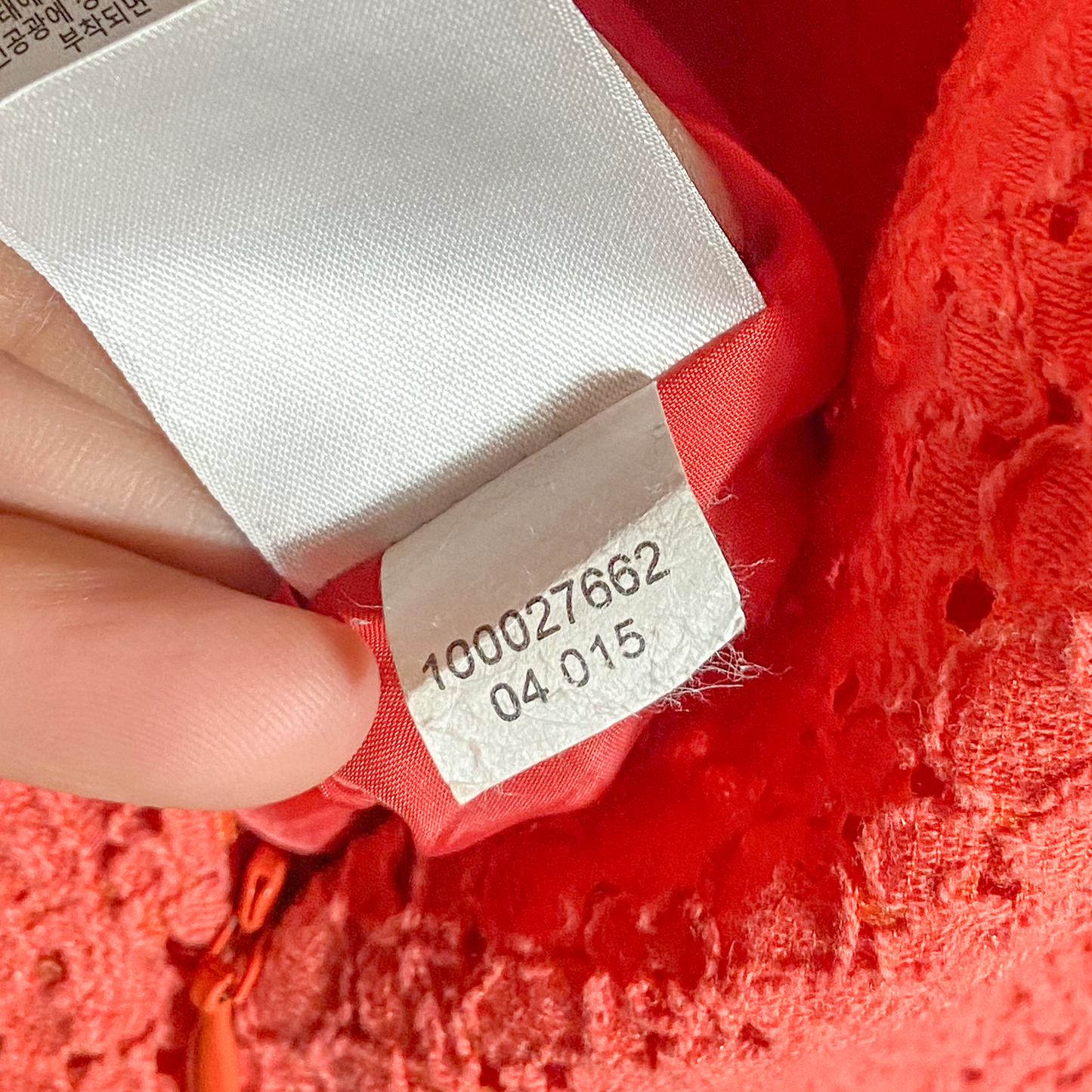 Brooks Brothers Red Fleece Label - Pink Eyelet Dress - Size 2