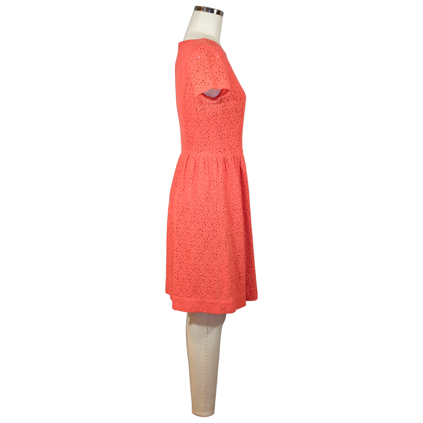 Brooks Brothers Red Fleece Label - Pink Eyelet Dress - Size 2