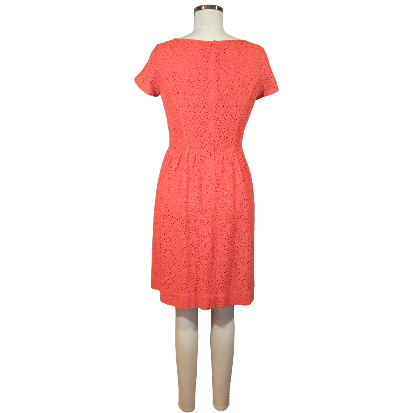 Brooks Brothers Red Fleece Label - Pink Eyelet Dress - Size 2