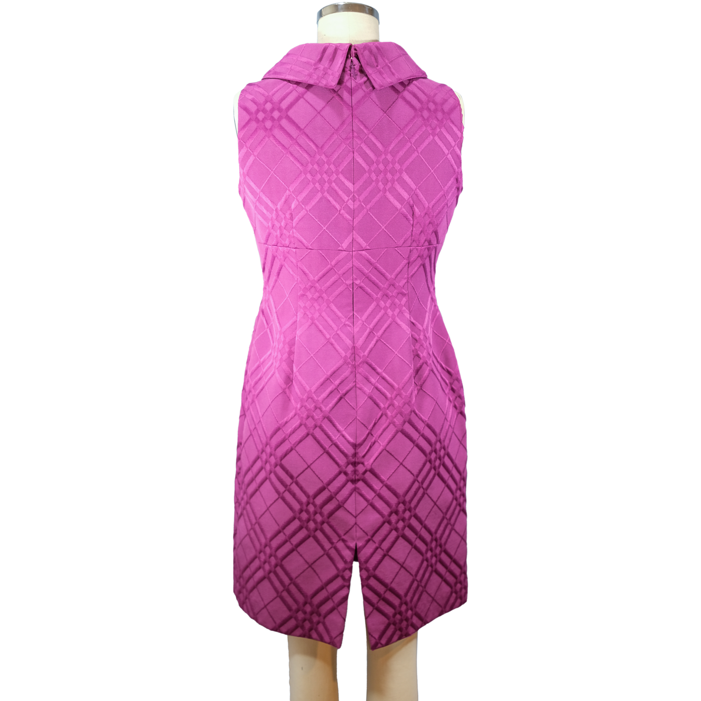 Tahari Arthur S. Levine Lilac Empire Waist Shift Dress - Size 6P - Pre-owned