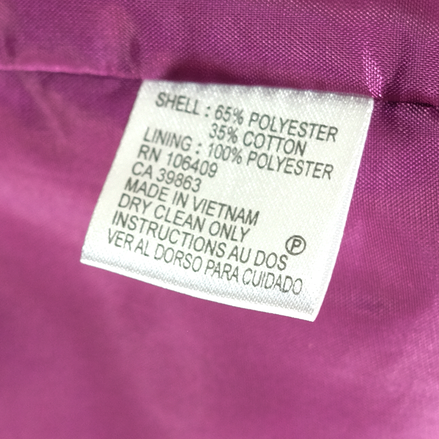 Tahari Arthur S. Levine Lilac Empire Waist Shift Dress - Size 6P - Pre-owned