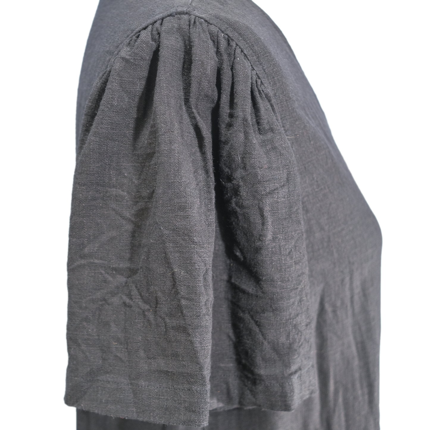 Nicole Miller Original Black Linen Dress Size - Size MD - Pre-owned
