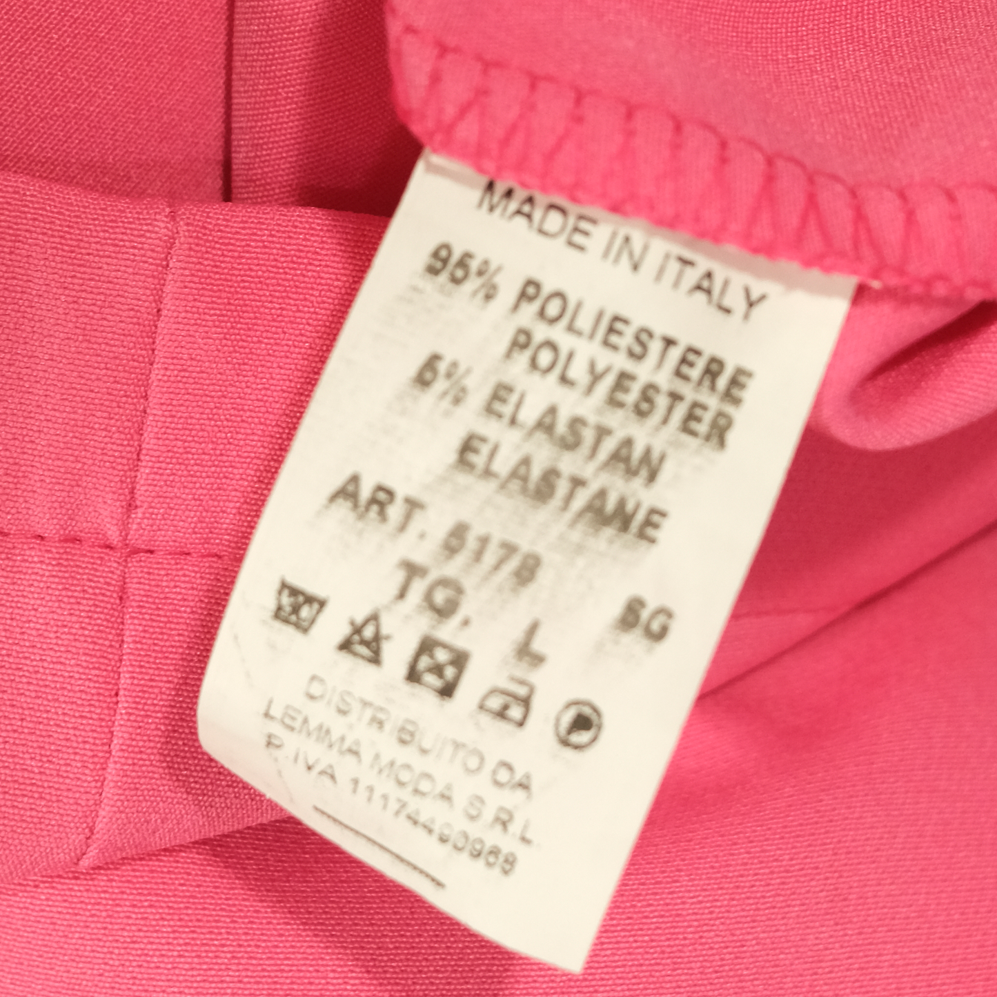 Hot Pink Le Monelle Shift Dress - Size MD - Pre-owned