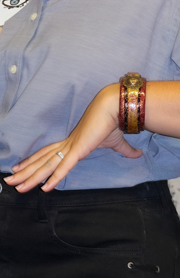 Shangrila - Cuff Bracelet by Teresa Pandora Salgado