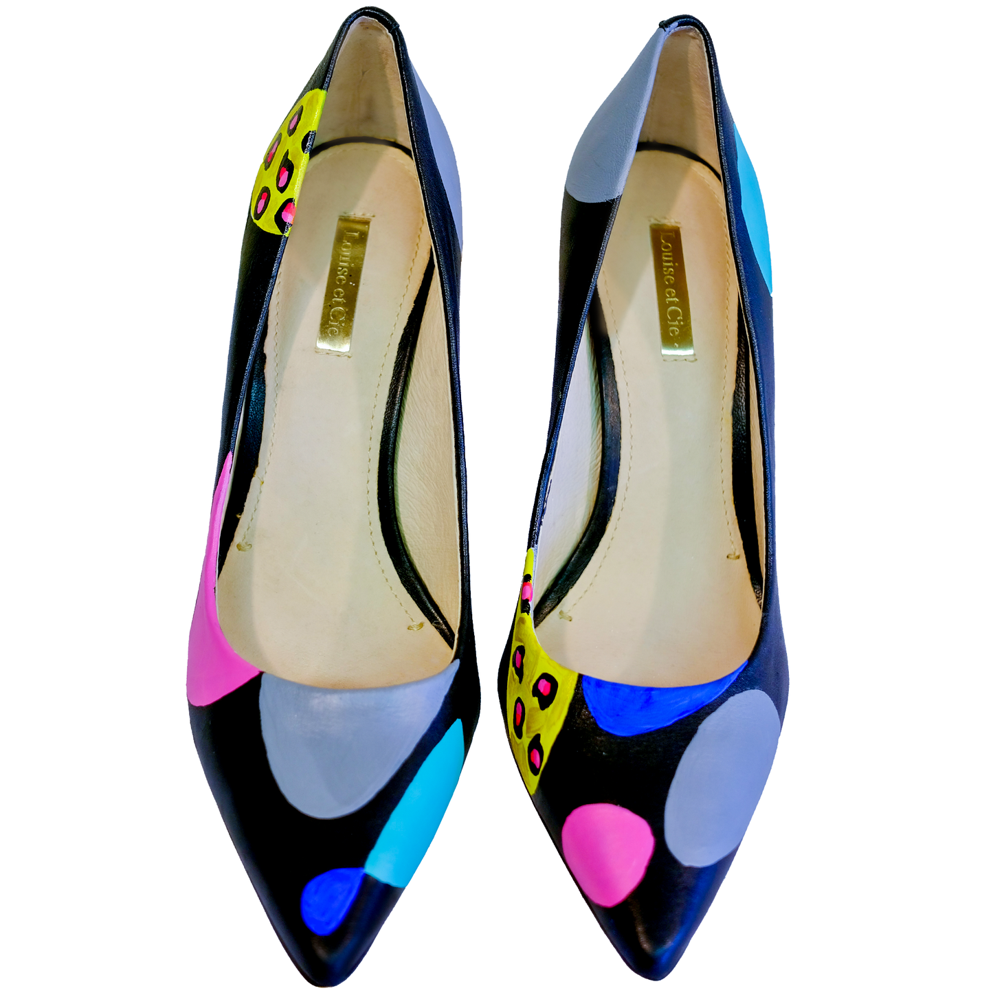 Modern Art - Louise Et Cie Pumps - Size 10 - Hand Painted by Matthew Phipps Hines