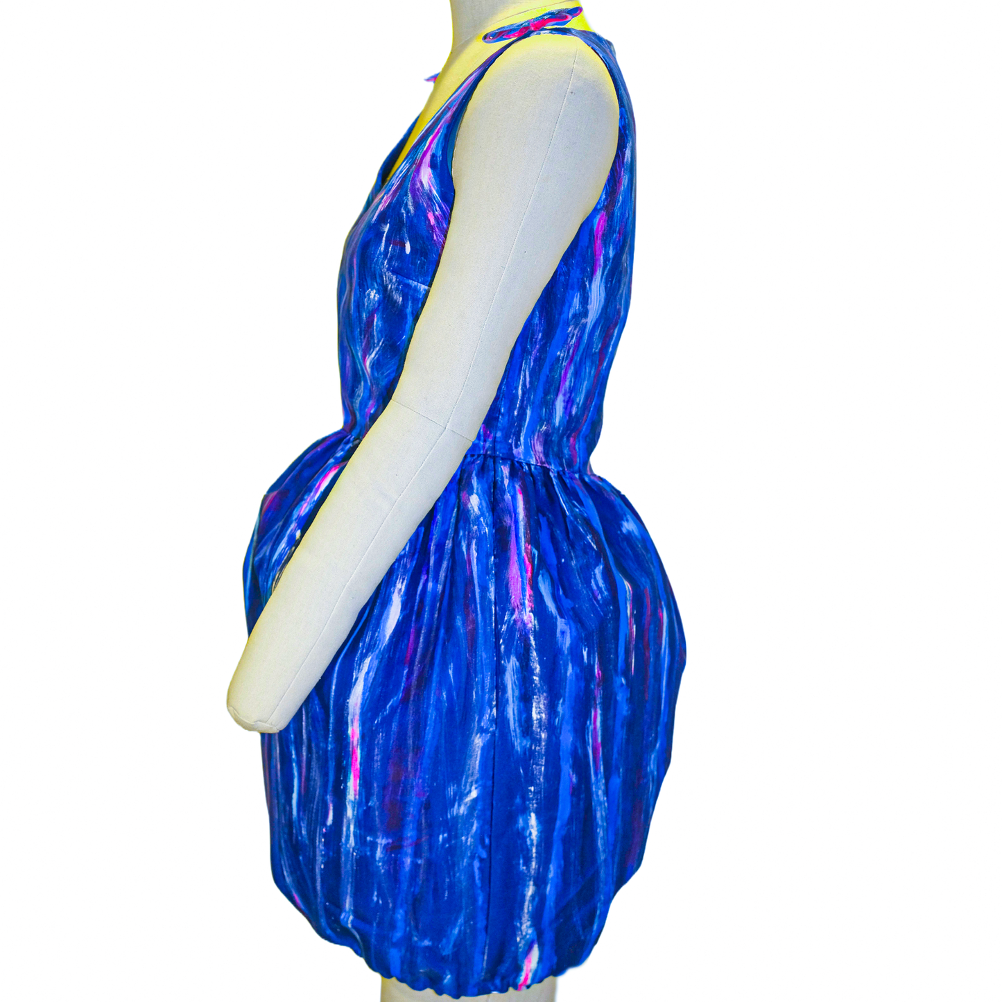 "Cold Hearted" Size 4 - Kate Spade Bubble Dress - Hand-Painted by Skye De La Rosa