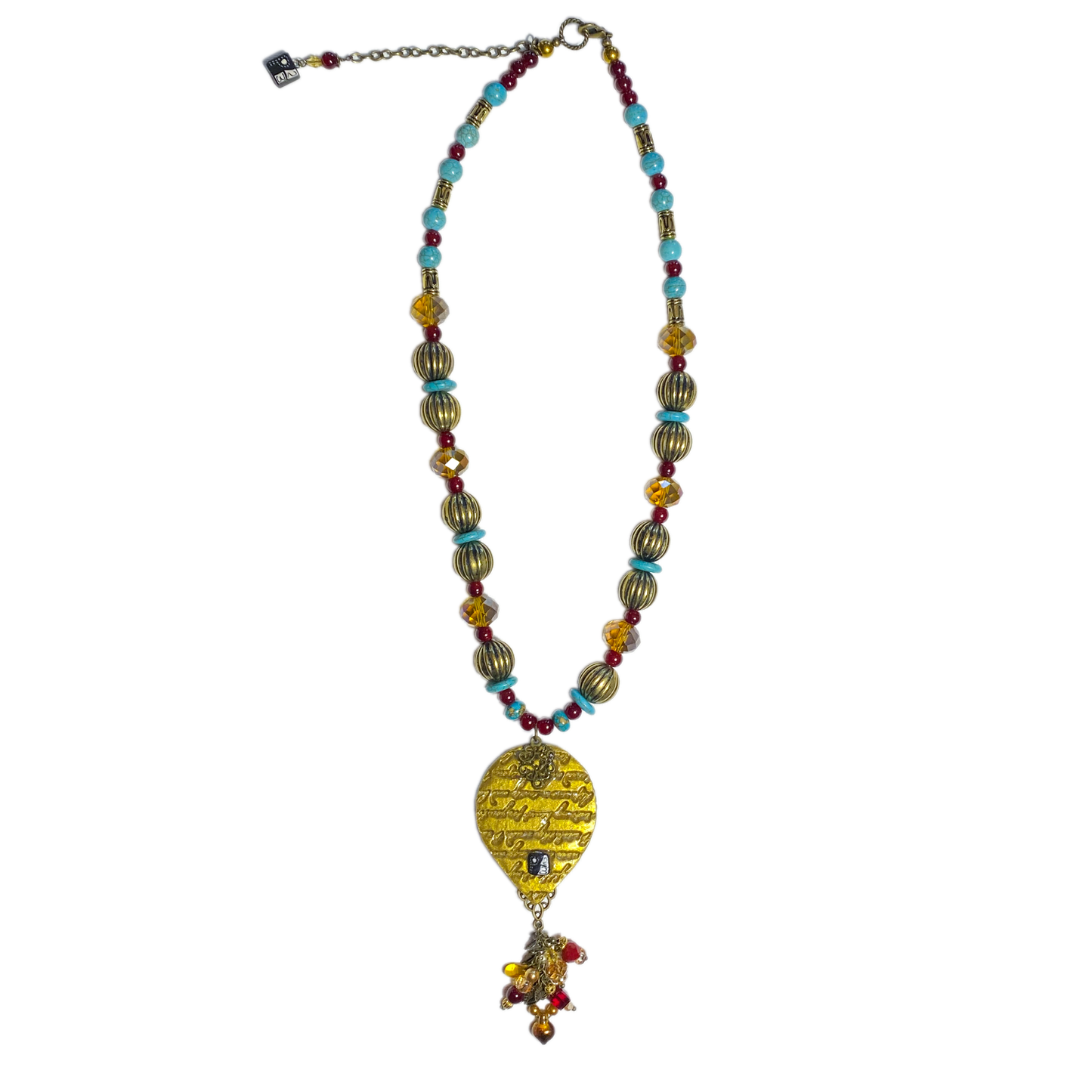 Nouveau Butterfly Necklace - Handmade by Teresa Pandora Salgado