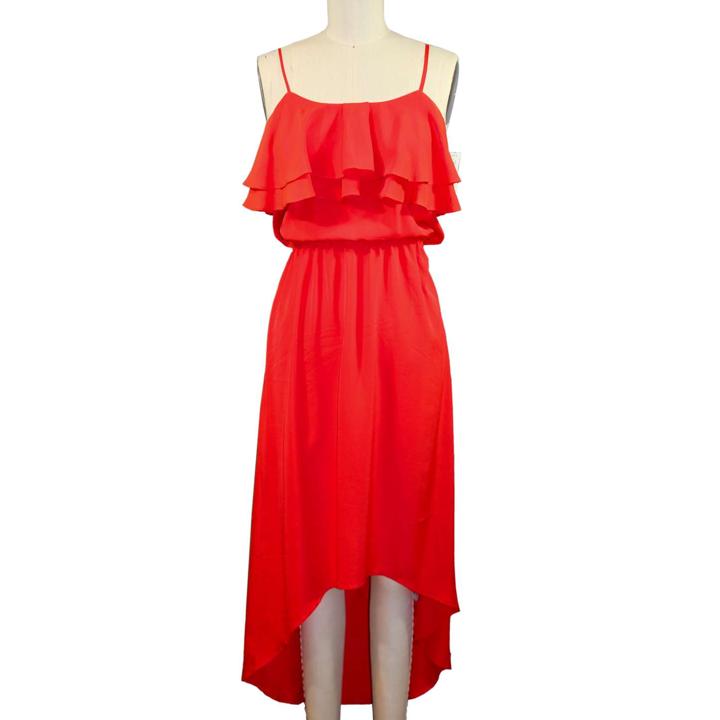 Olive & Oak Red Spaghetti Strap Dress - Size SM