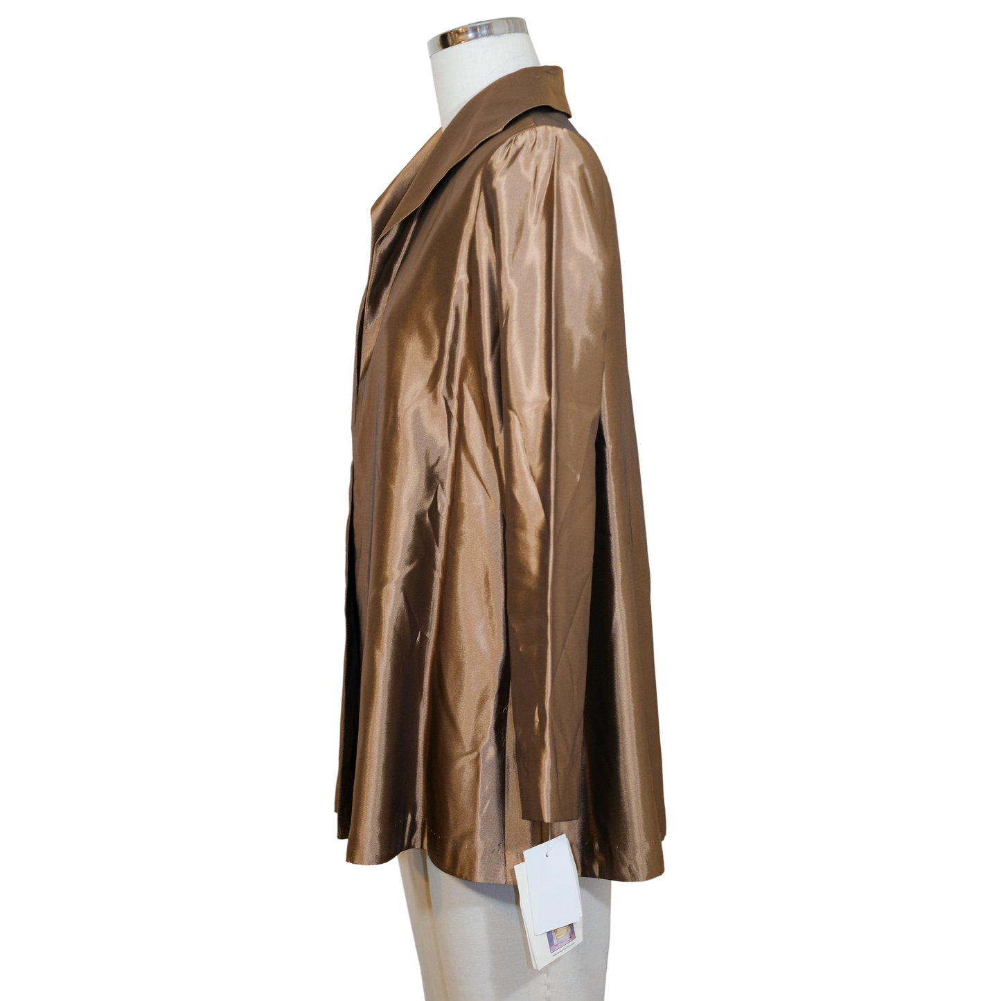 Vintage Jessica McClintock Bronze A-Line Evening Jacket - Size P - New with Labels