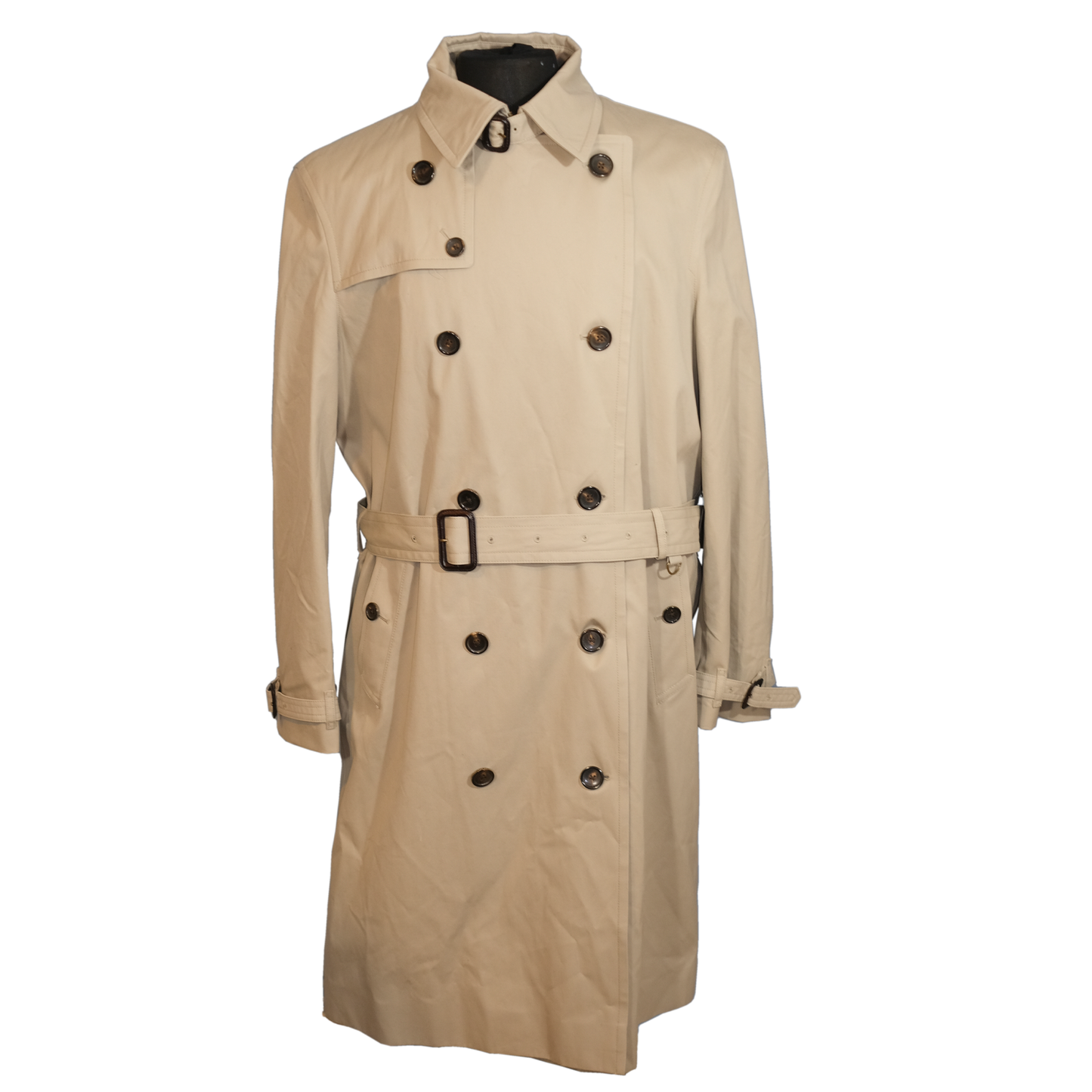 Pre-owned Men's Brooks Brothers Trench Coat Size 44R