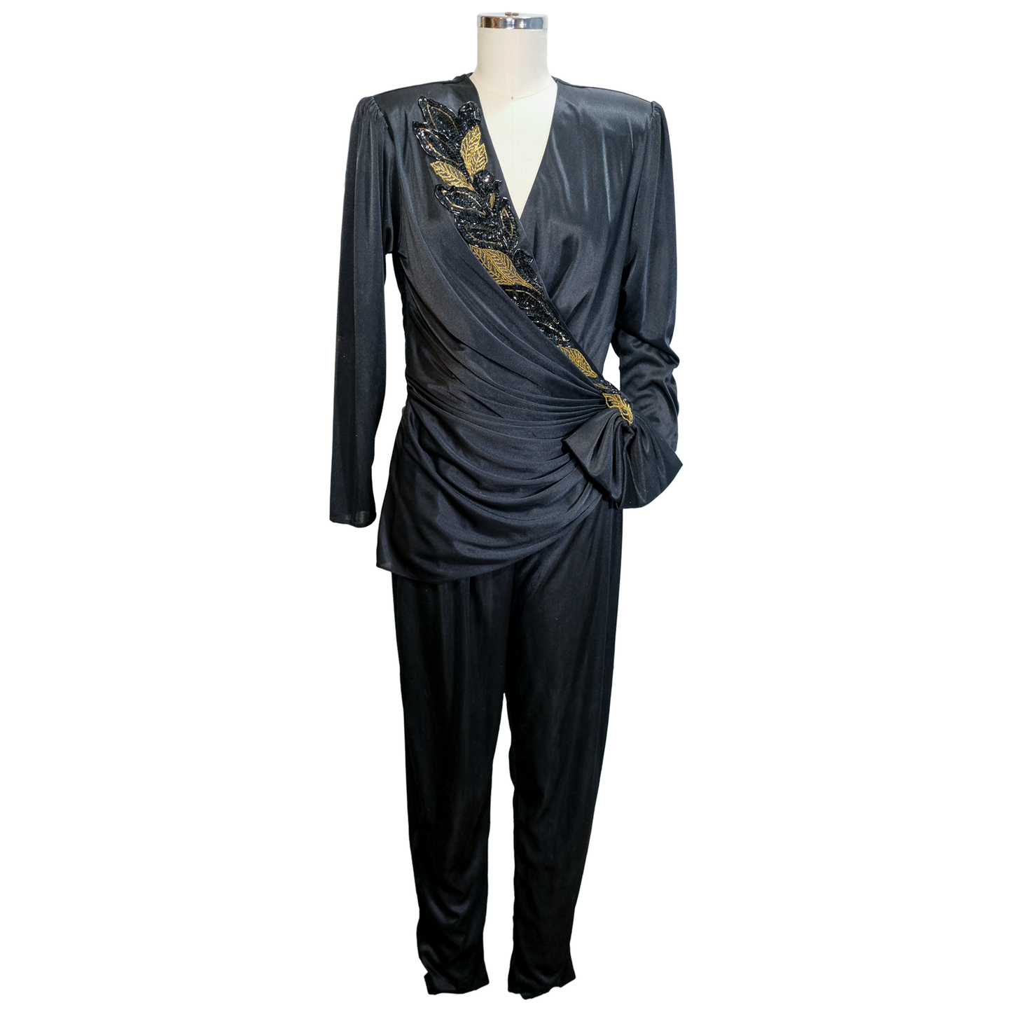 Vintage Abby Kent Evening Jumpsuit  - Size Medium - Pre-owned