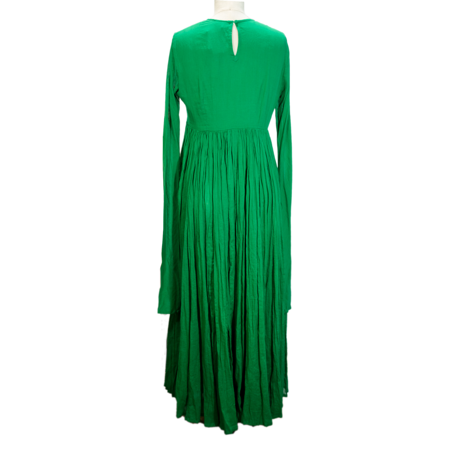 Green Maxi Dress with Extra Long Sleve - NWT - Pernia's Pop Up Shop - Size Med - Pre-owned