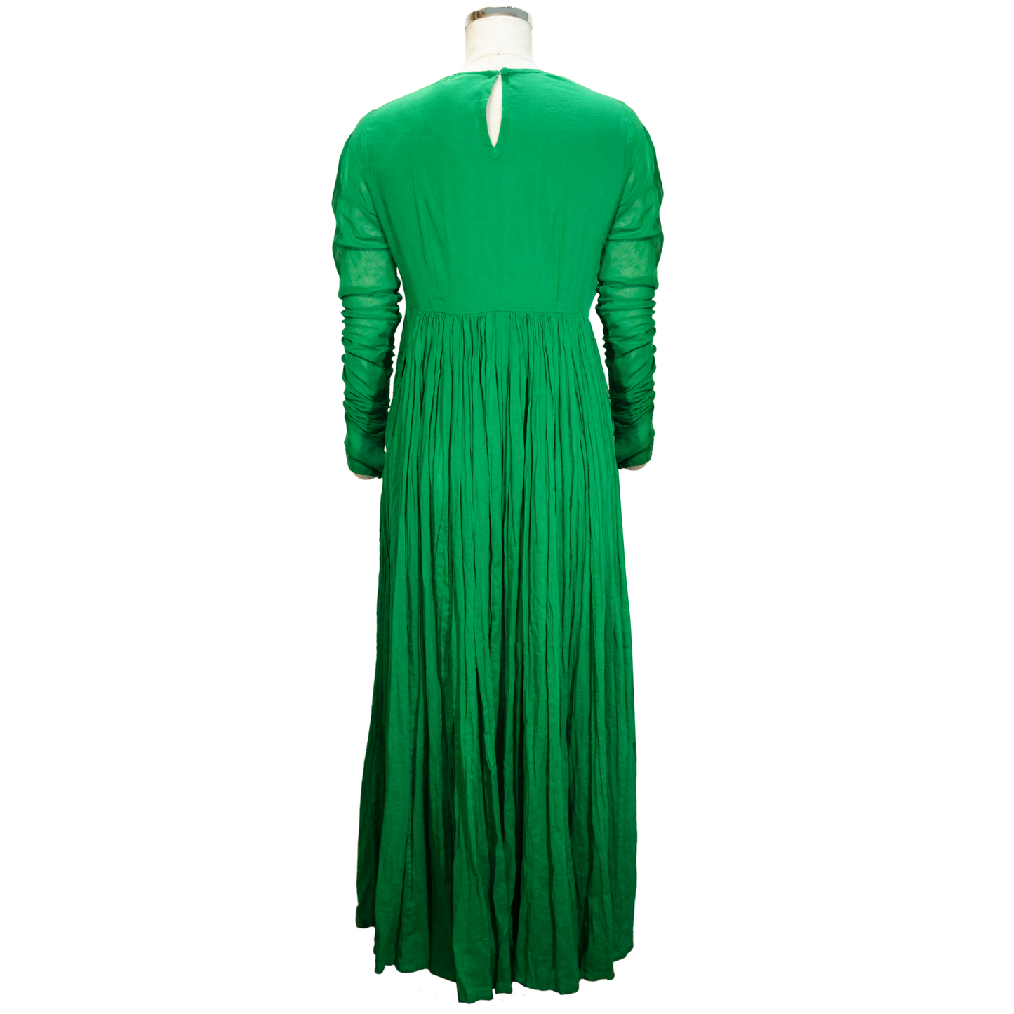 Green Maxi Dress with Extra Long Sleve - NWT - Pernia's Pop Up Shop - Size Med - Pre-owned