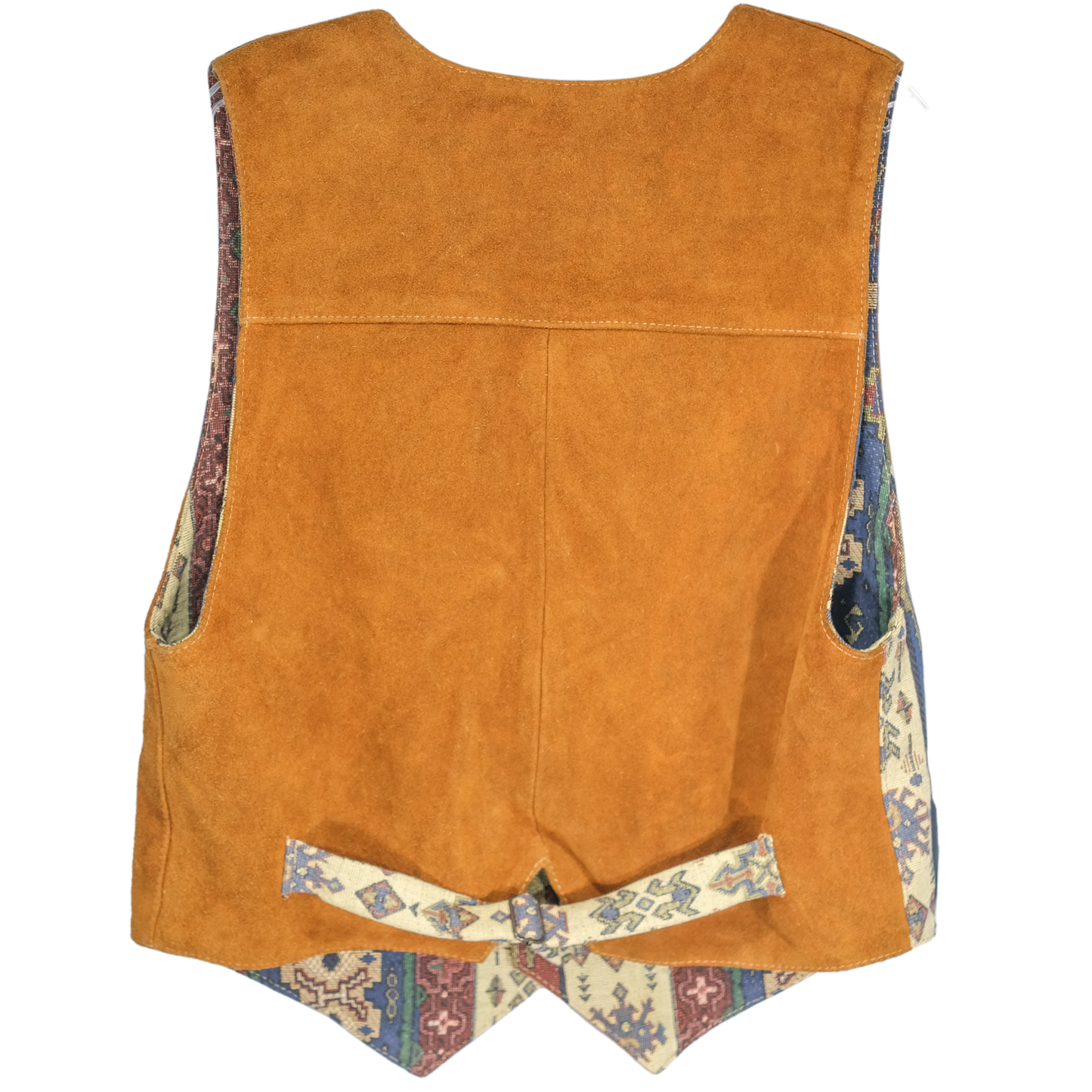 Geomo Suede Vest - Size 2 or Large - Pre-owned