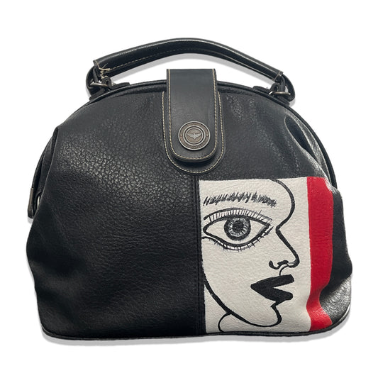 "Dr. Lyndsey" Capezio Handbag - Painted by Temporarily Not Famous