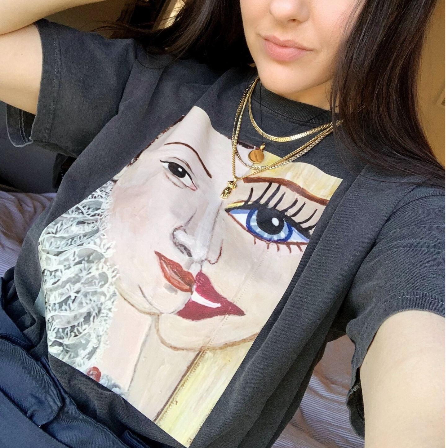 Barbara T-Shirt - Size LG by Temporarily Not Famous