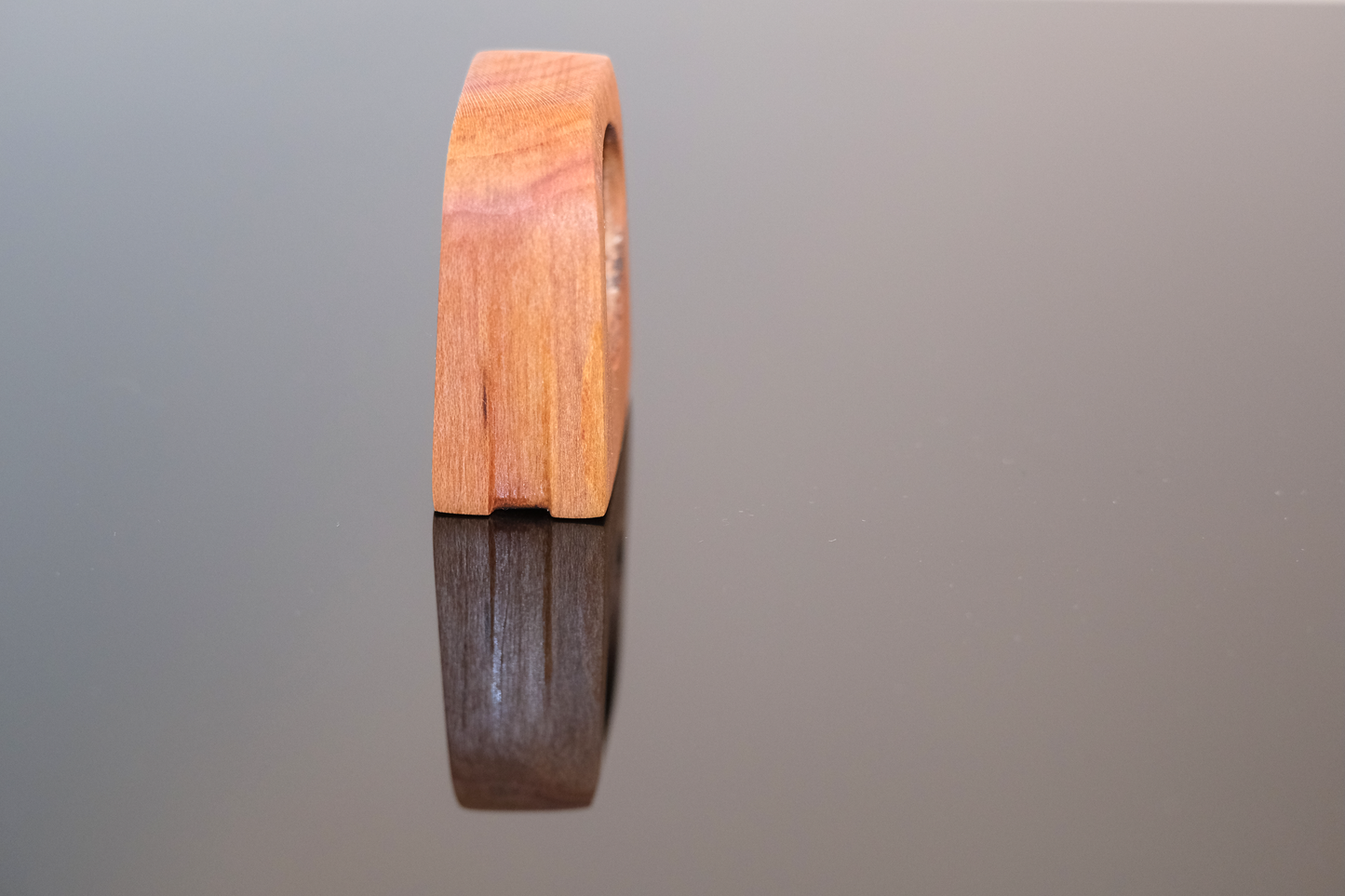 Radiate - Japanese Plum Wood Ring by Nicholas Howlett