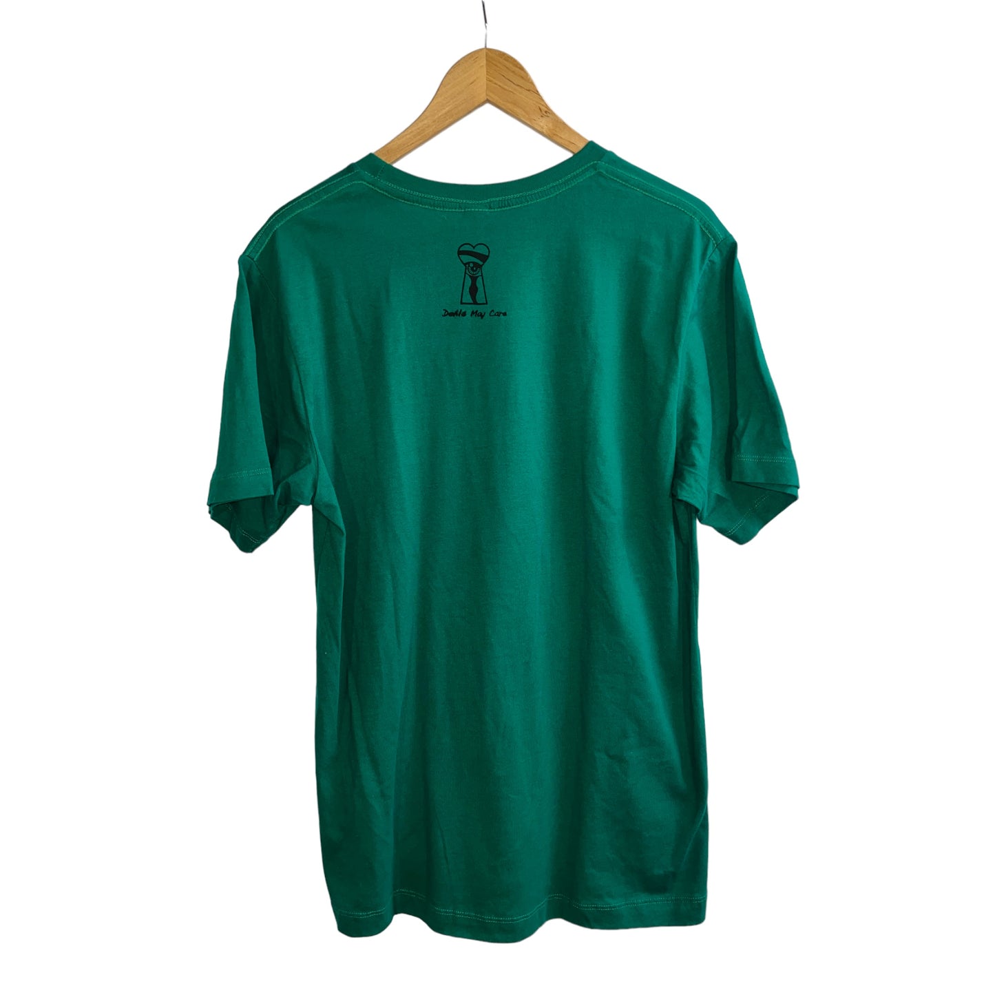 Destination Unkown - Green Crew Neck T-Shirt - By Devils May Care