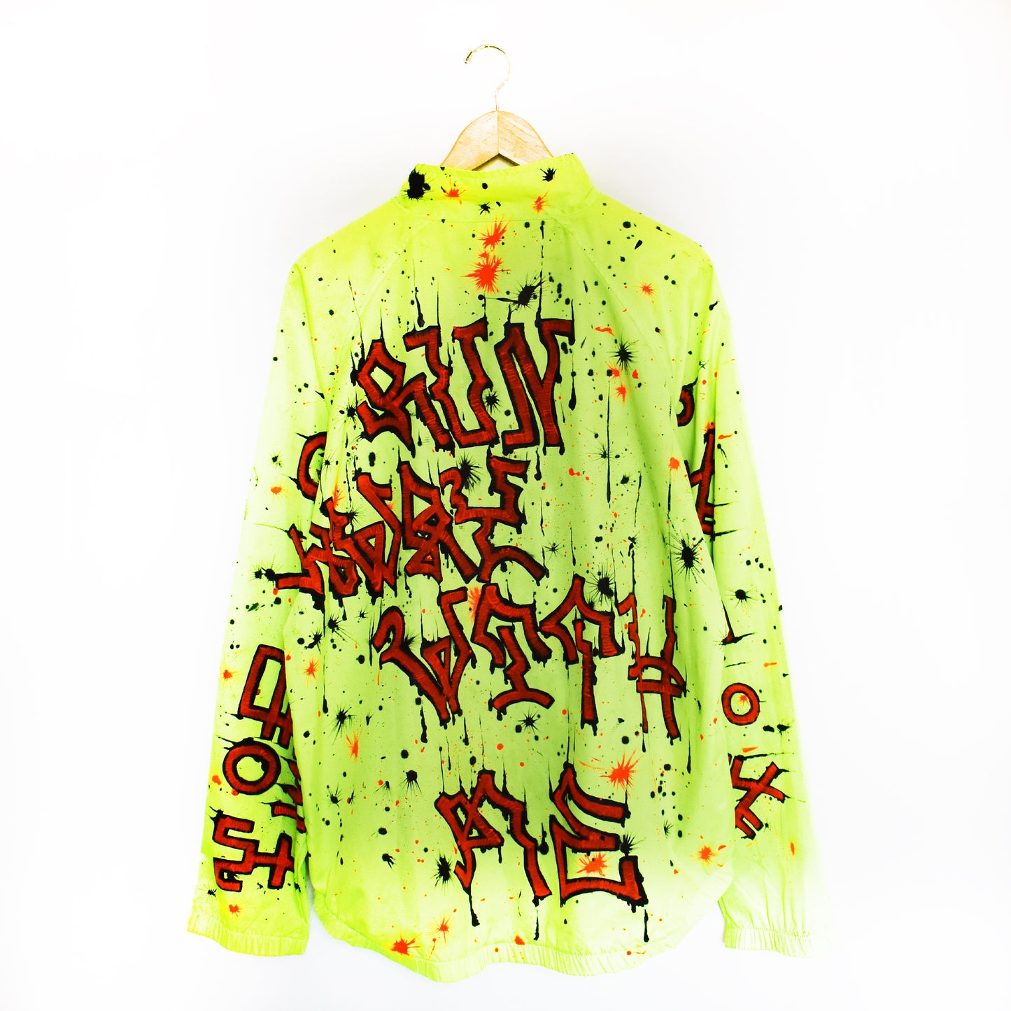 Run Away With Me Jacket - LG- Hand Painted by Dubblex